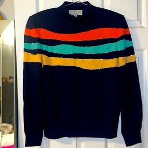 ST. JOHN Sweater Size Medium